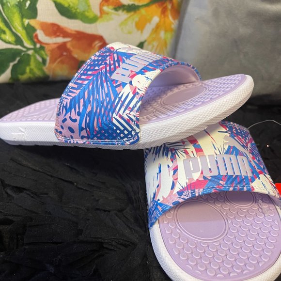 purple puma slides - Picture 2 of 3